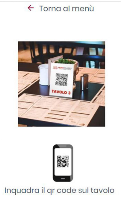 Microdelivery scan QR codes