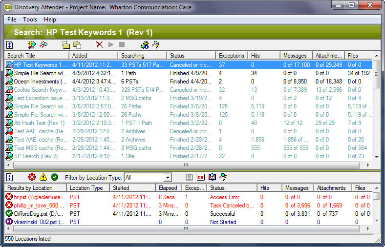 Discovery Attender Software - 4