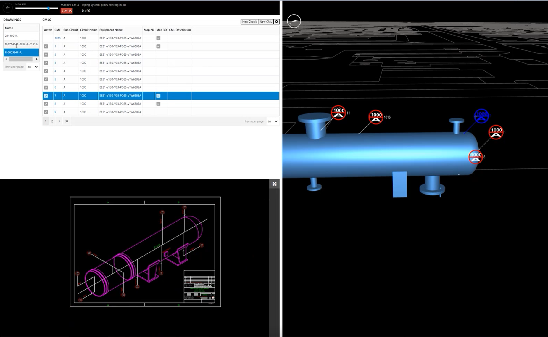 IMS PLSS Software - PLSS 3D visualization