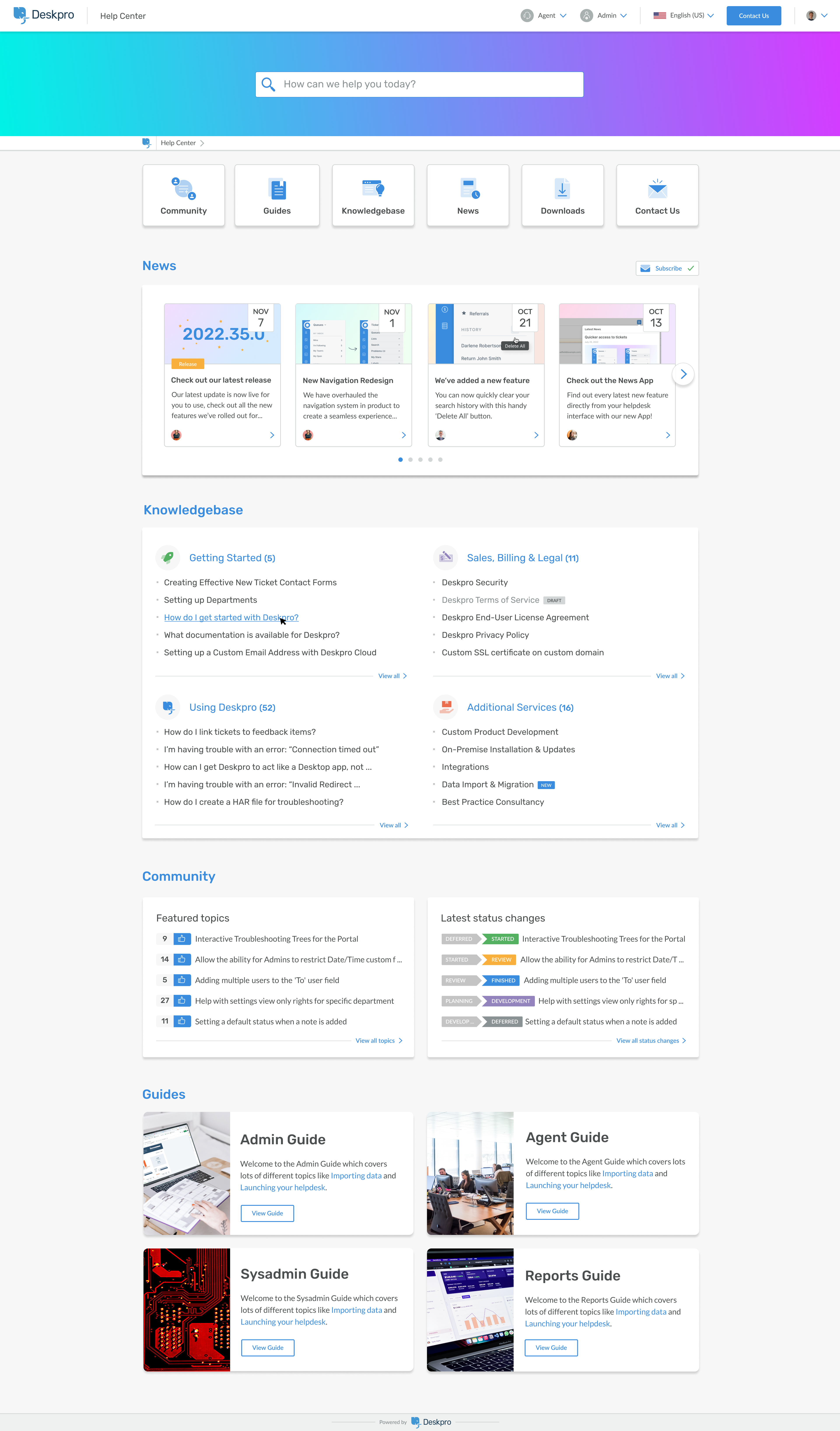 DeskPRO Software - Help Center & Knowledgebase