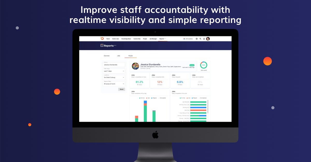 Operandio Software - Improve staff accountability with realtime visibility and simple reporting