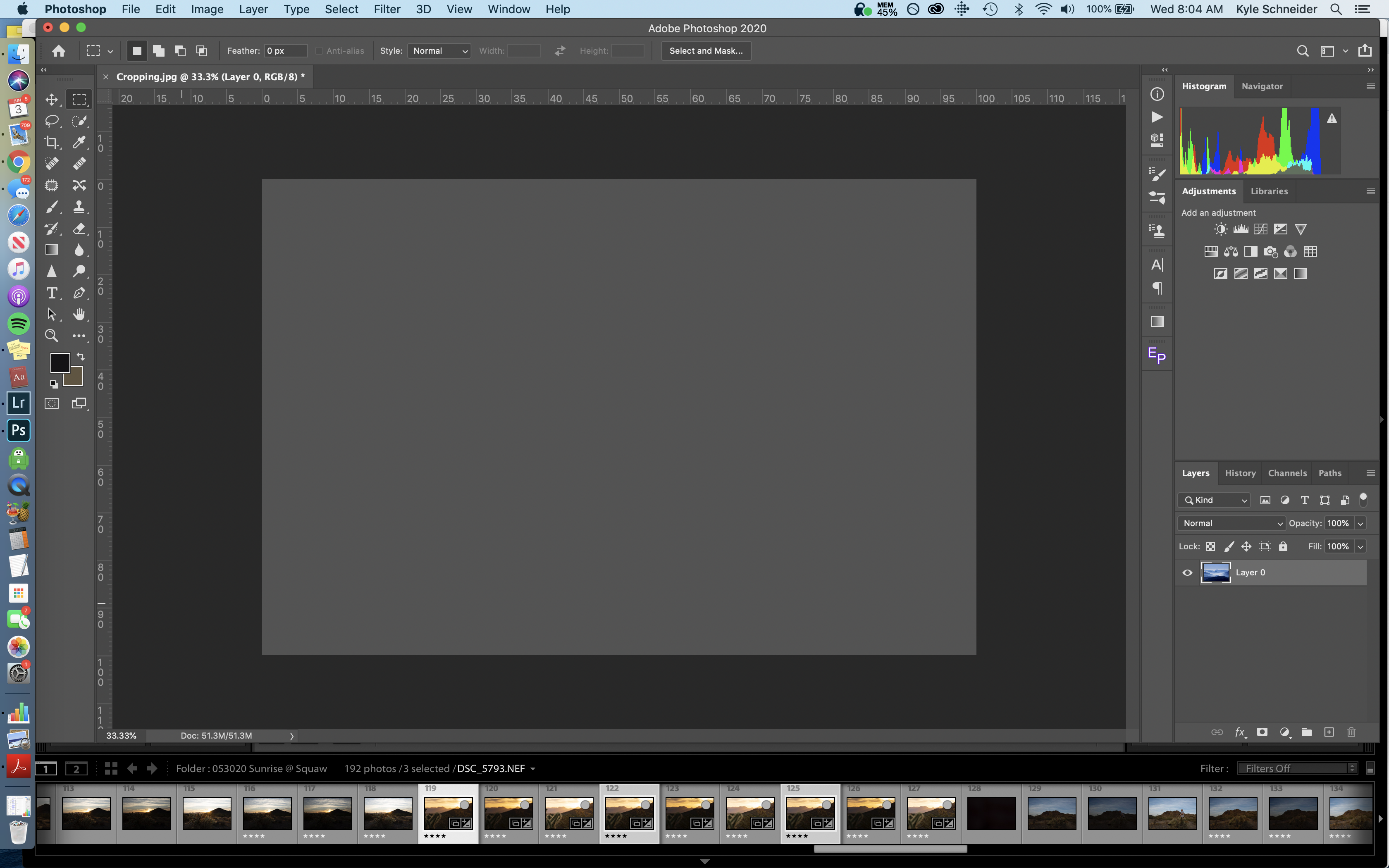 Adobe Photoshop Software - Adobe Photoshop histogram