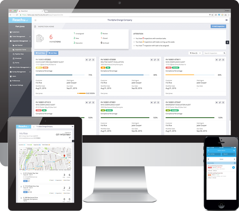 ReachOut Suite is optimized for use across devices