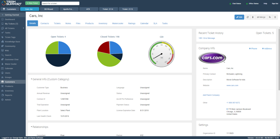 Customer Record
