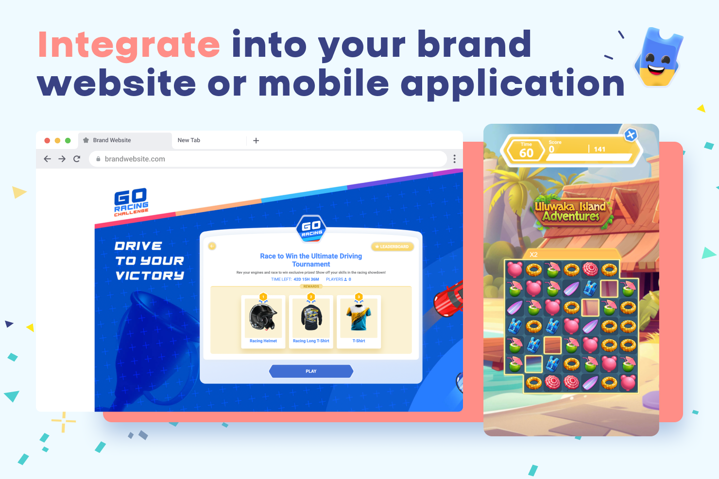 Winday Software - Integrate into your brand website, or a mobile app and game.