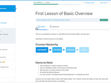 LearnDash Software - LearnDash lesson overview
