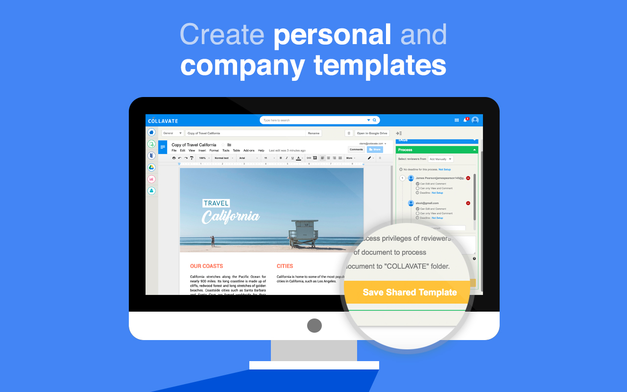 Collavate Template Creation