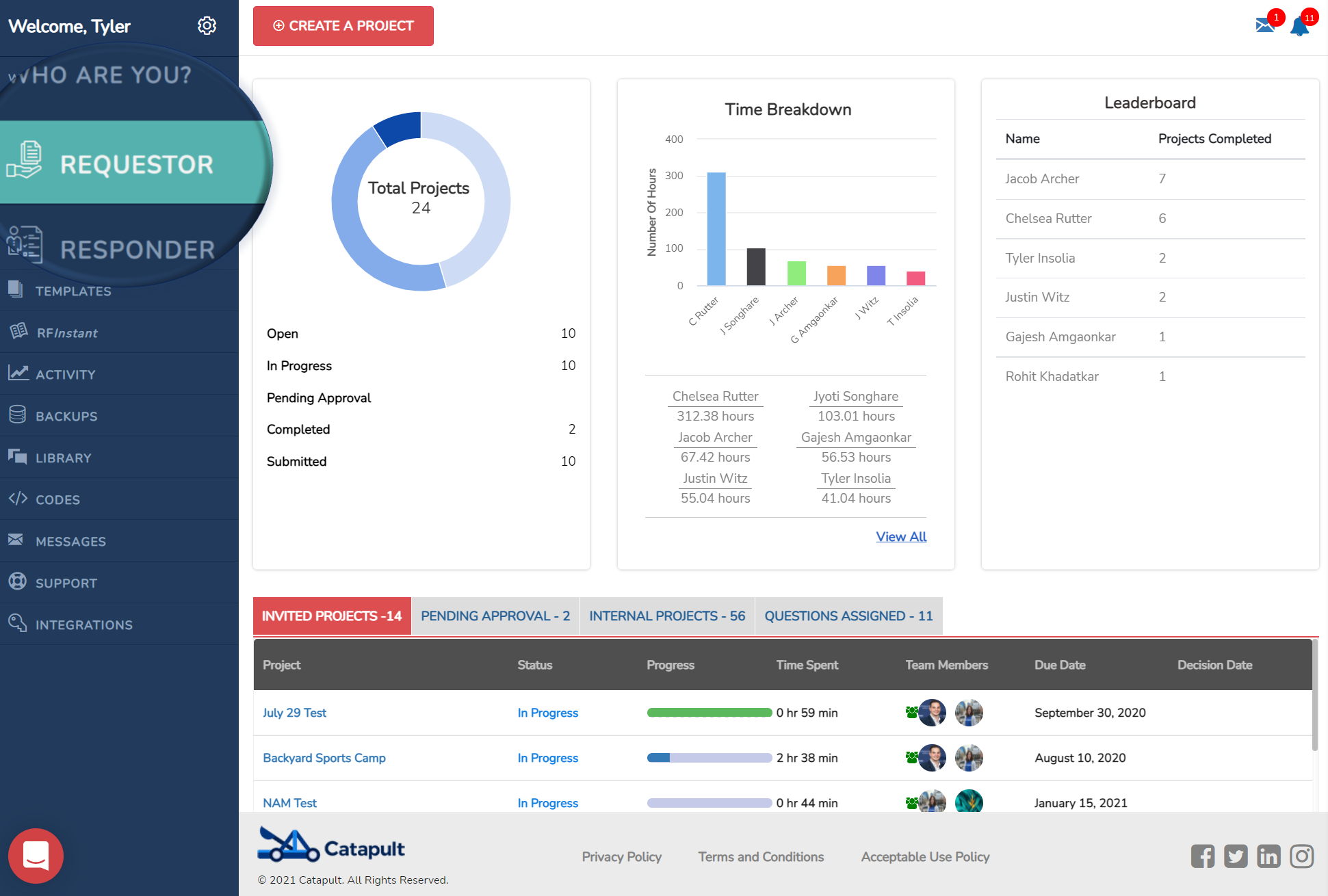 Catapult Software - Creating and Responding to Proposals in one Platform!