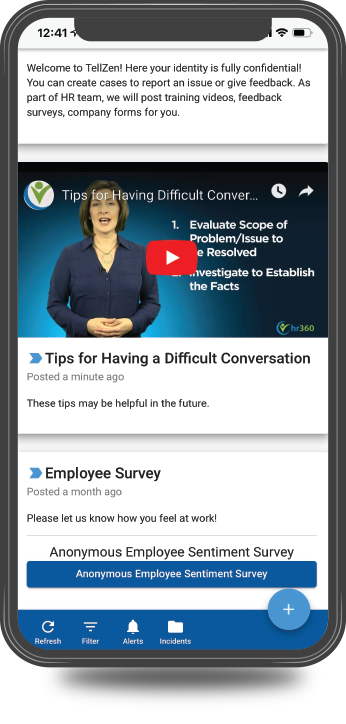 TellZen employee sentiment survey