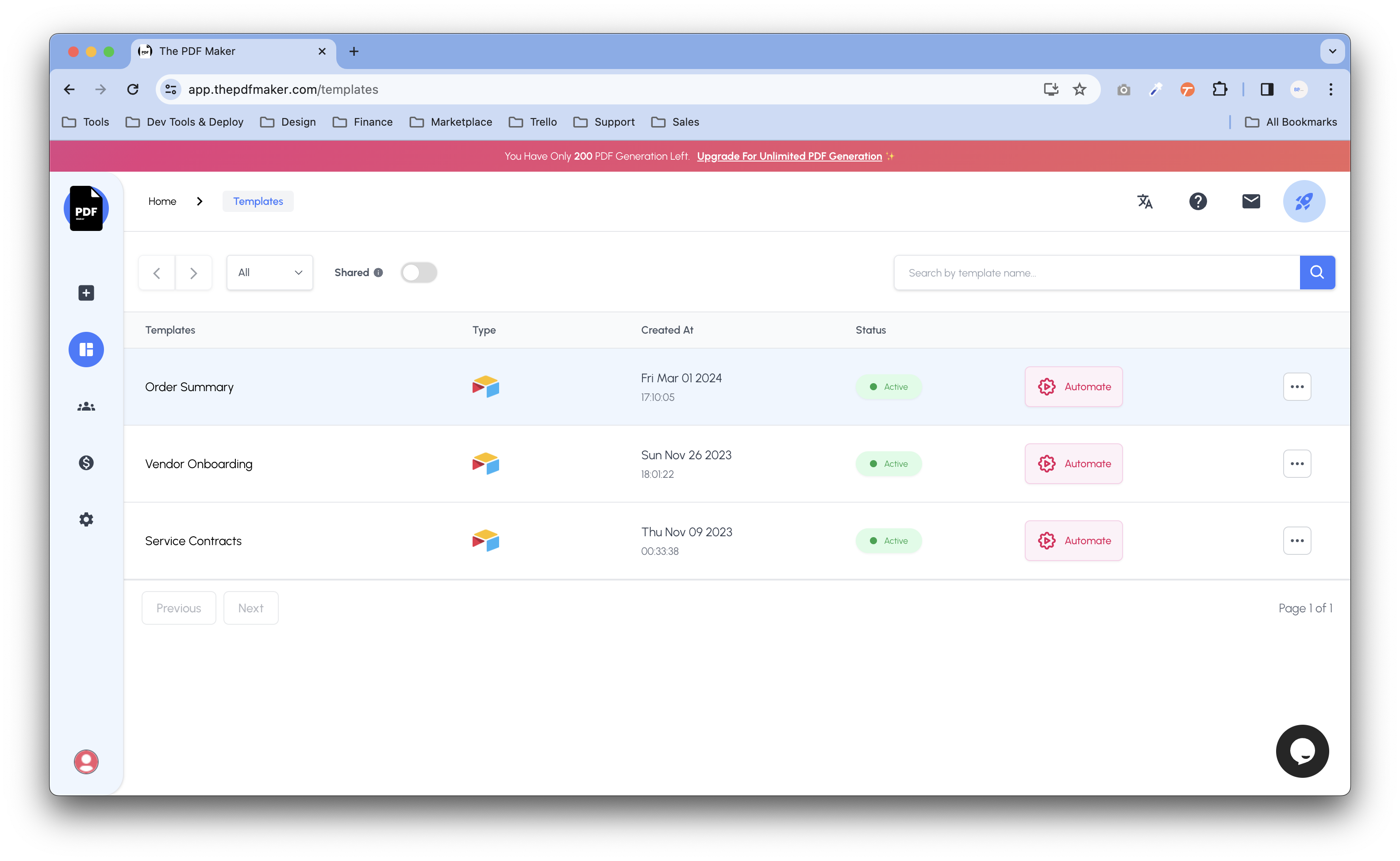 PDF Maker - Automate Documents