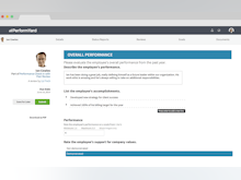 PerformYard Talent Software - Add & submit performance reviews complete with employee ratings