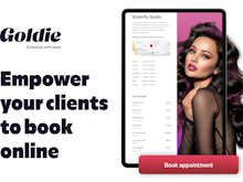 Goldie Software - Free online booking website. Easily build and customize your online booking page. Make it easy for clients to book online and get more appointments. Automatically collect deposits from clients when your clients book an appointment.