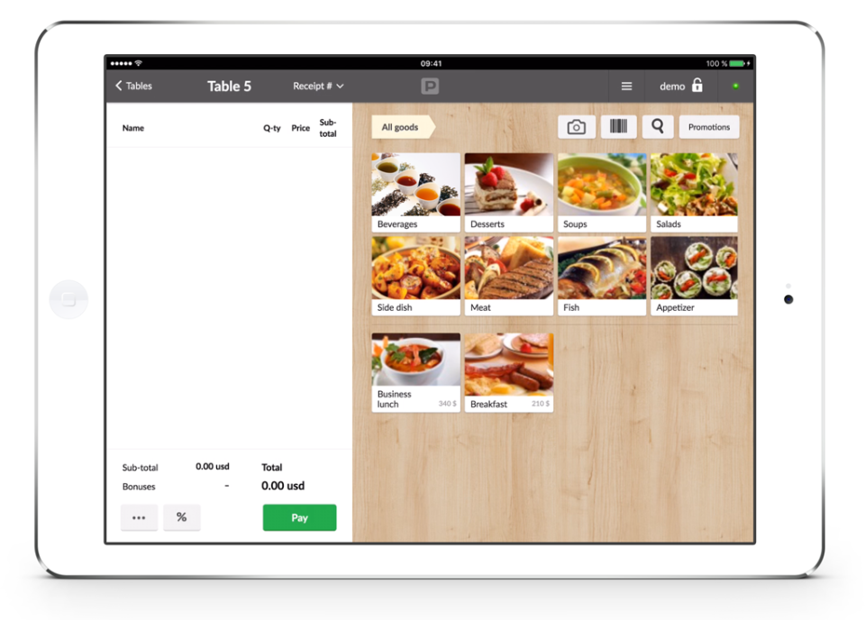 Create & manage product catalog with pictures