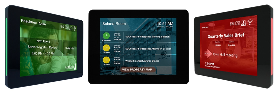 AxisTV Signage Suite Software - Deliver custom schedule layouts with interactivity to Touch room signs. AxisTV Signage Suite lets you customize every element of on-screen playback, while showing schedule data from your own calendar app.