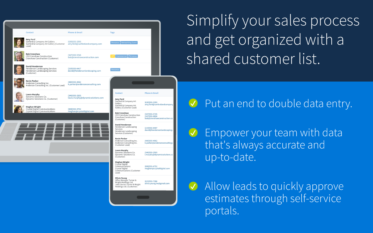 Method CRM Software - Simplify your sales process and get organized with a shared customer list
