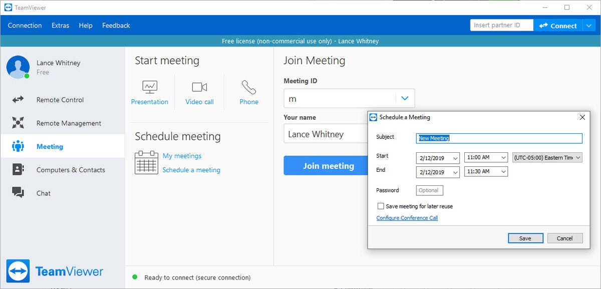 TeamViewer Meeting Logiciel - 3