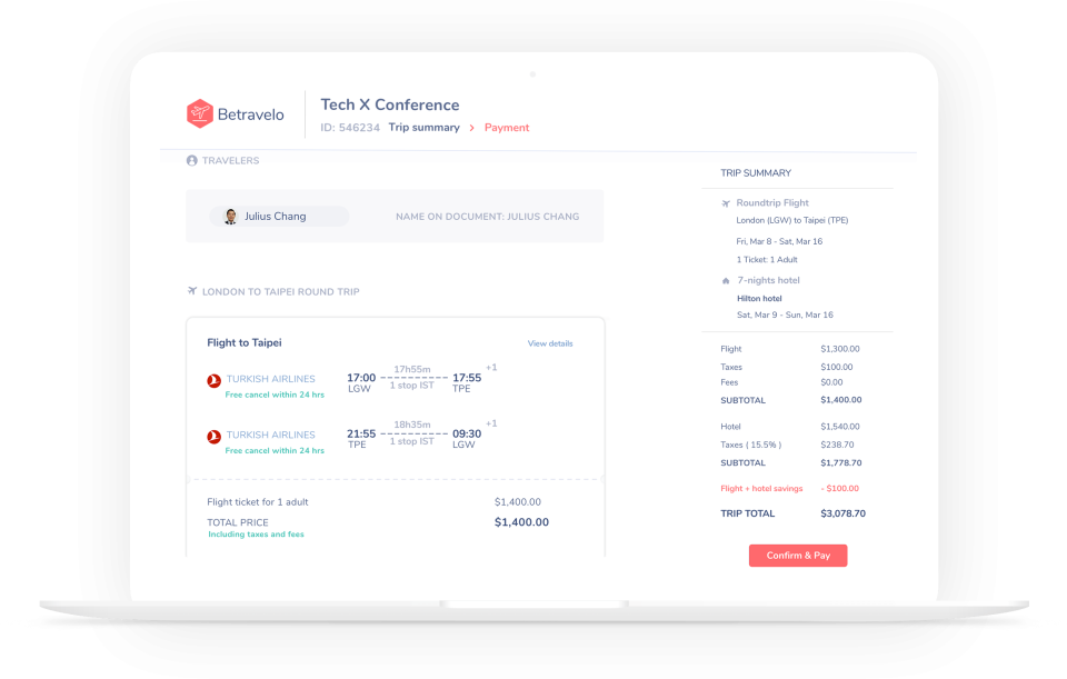 Business Trip Booking-thumb