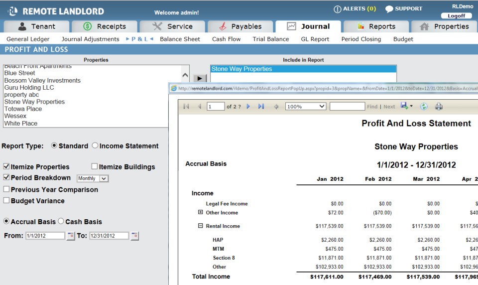 RemoteLandlord Software - 3