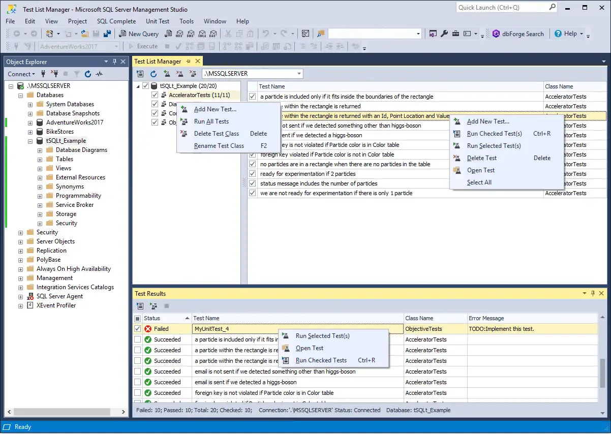 dbForge Unit Test for SQL Server Price, Reviews & Features - Capterra ...