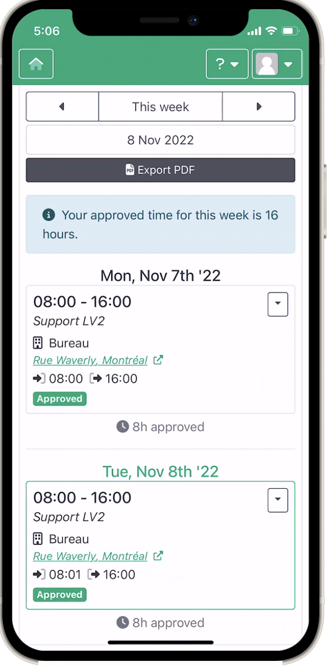 Merinio Software - Communicate faster with your employees: Make sure you reach your teams quickly, easily and at all times. Offer shifts and share all relevant information in just a few clicks.