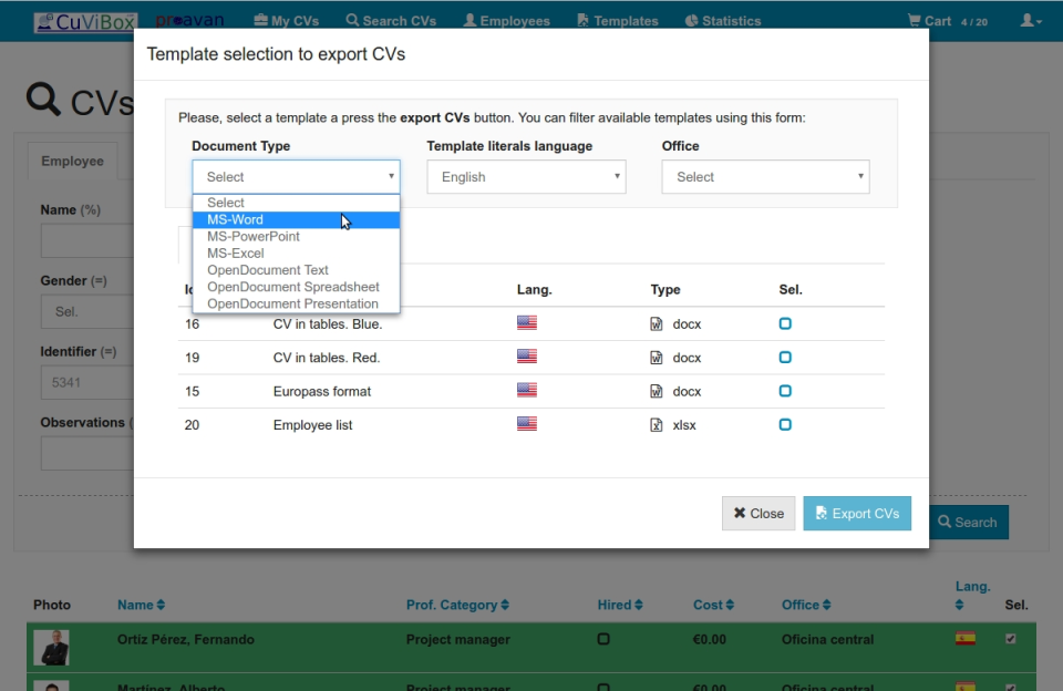 CuViBox Software - 3