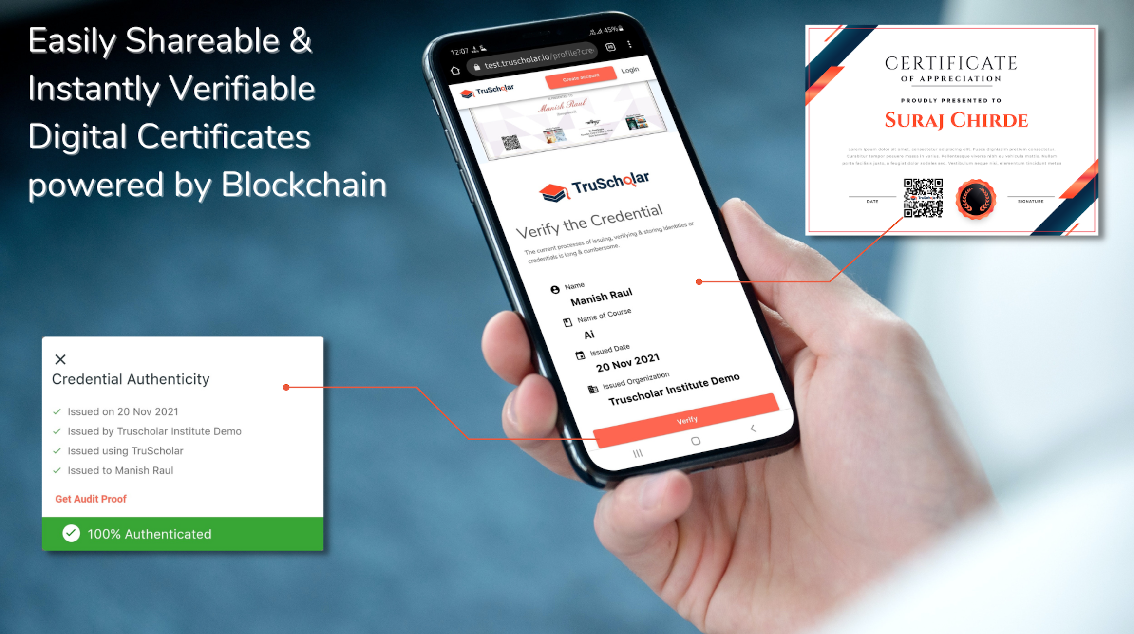 TruScholar Software - Credential Verification