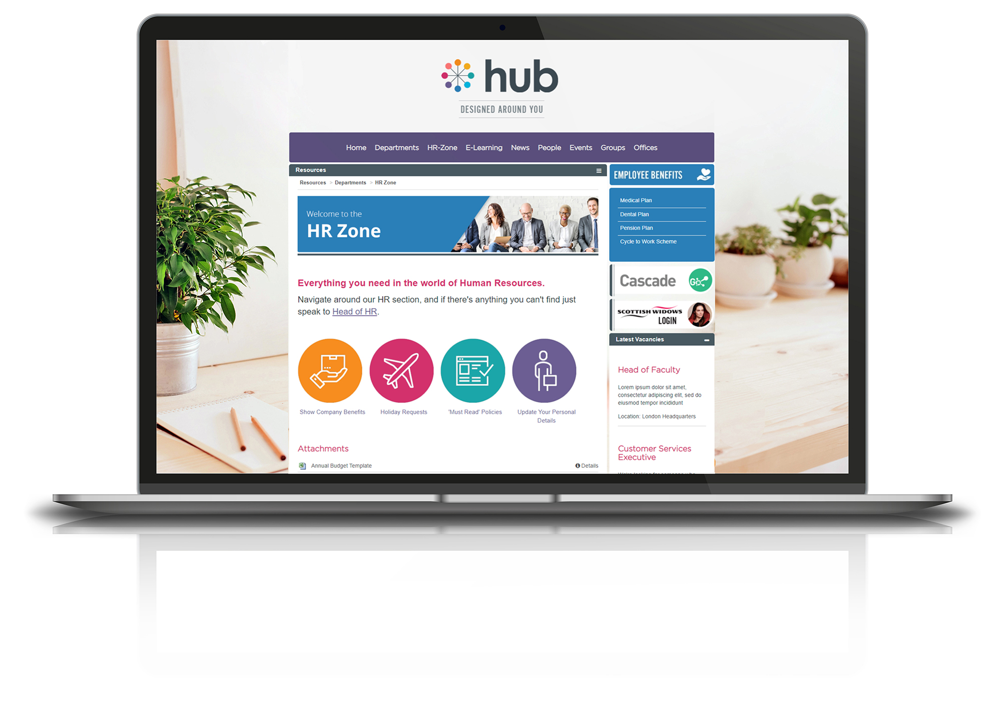 The Hub HR Example