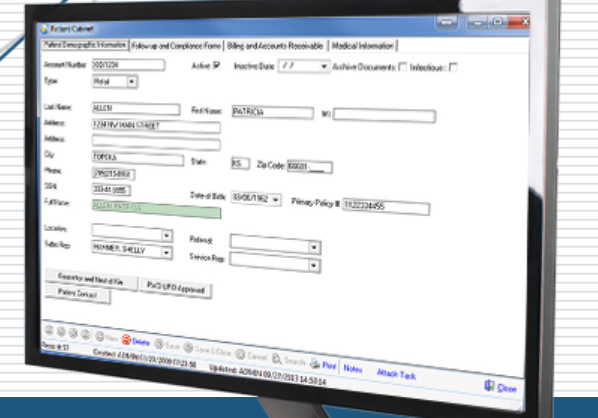 FormsCenter screenshot: FormsCenter electronic data capture