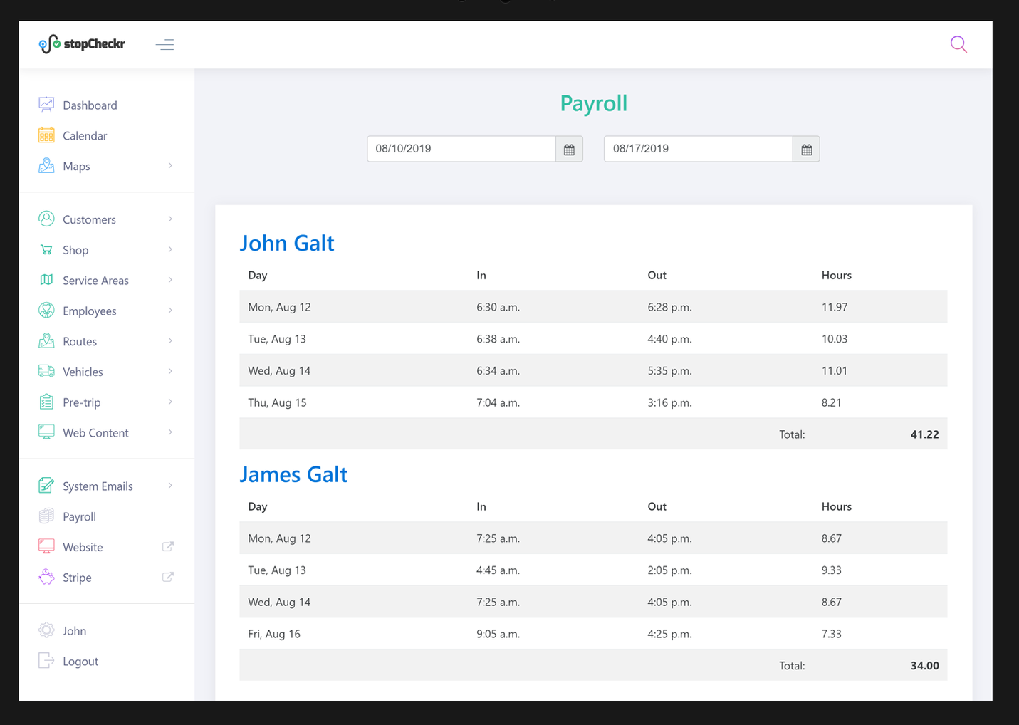 stopCheckr  Route Optimization & Customer Management for Recycling and  Organics Haulers