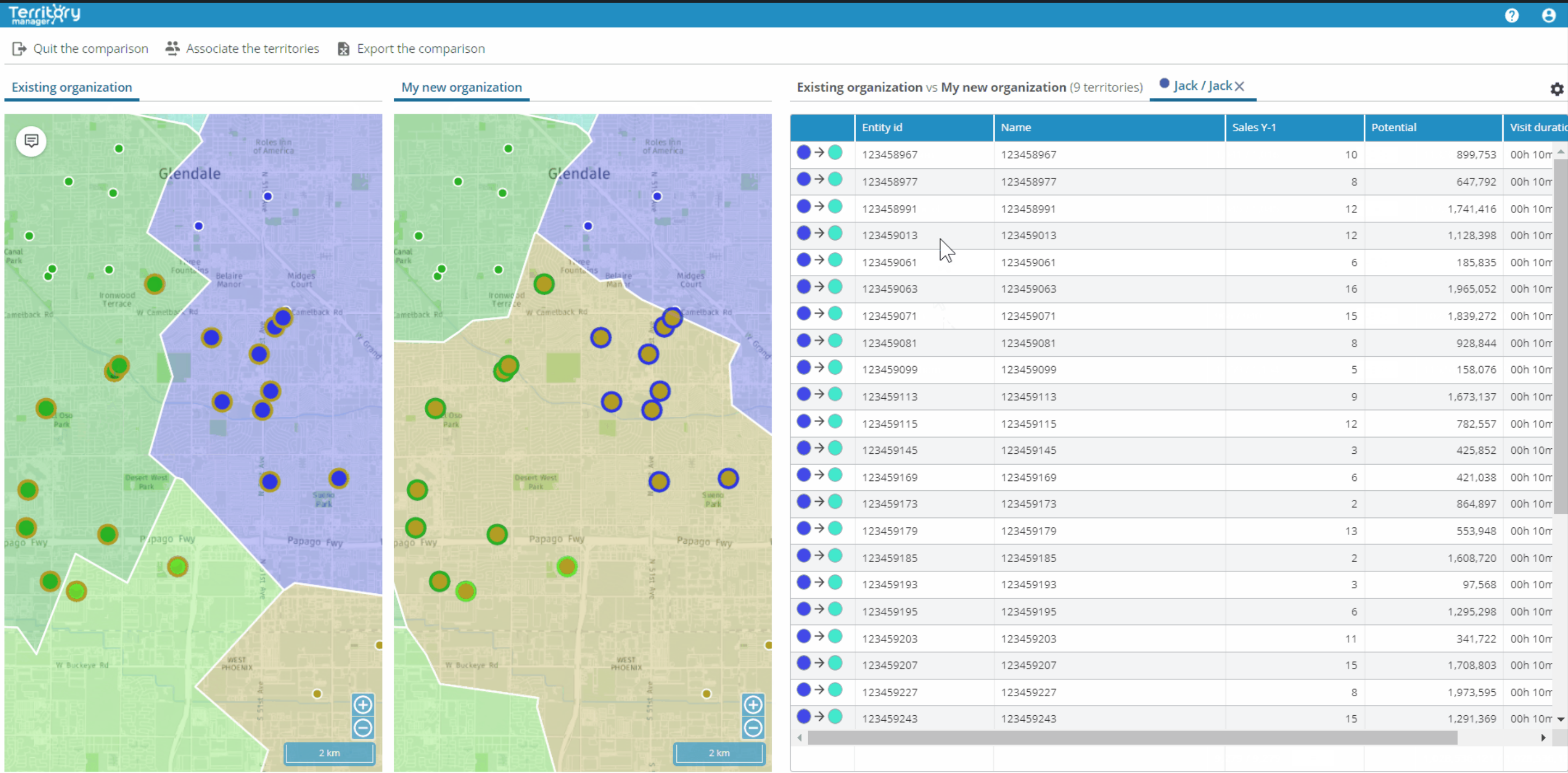 Territory Manager Logiciel - 3