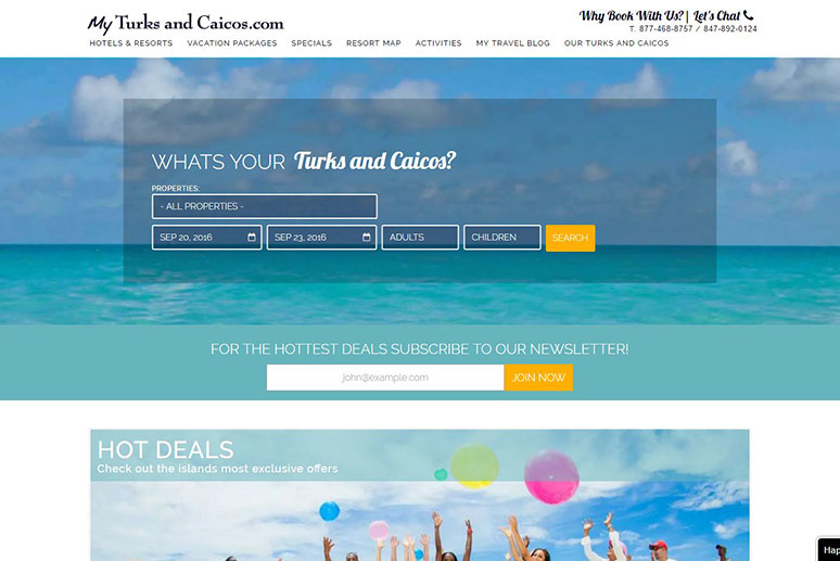 Rezserve website design-thumb