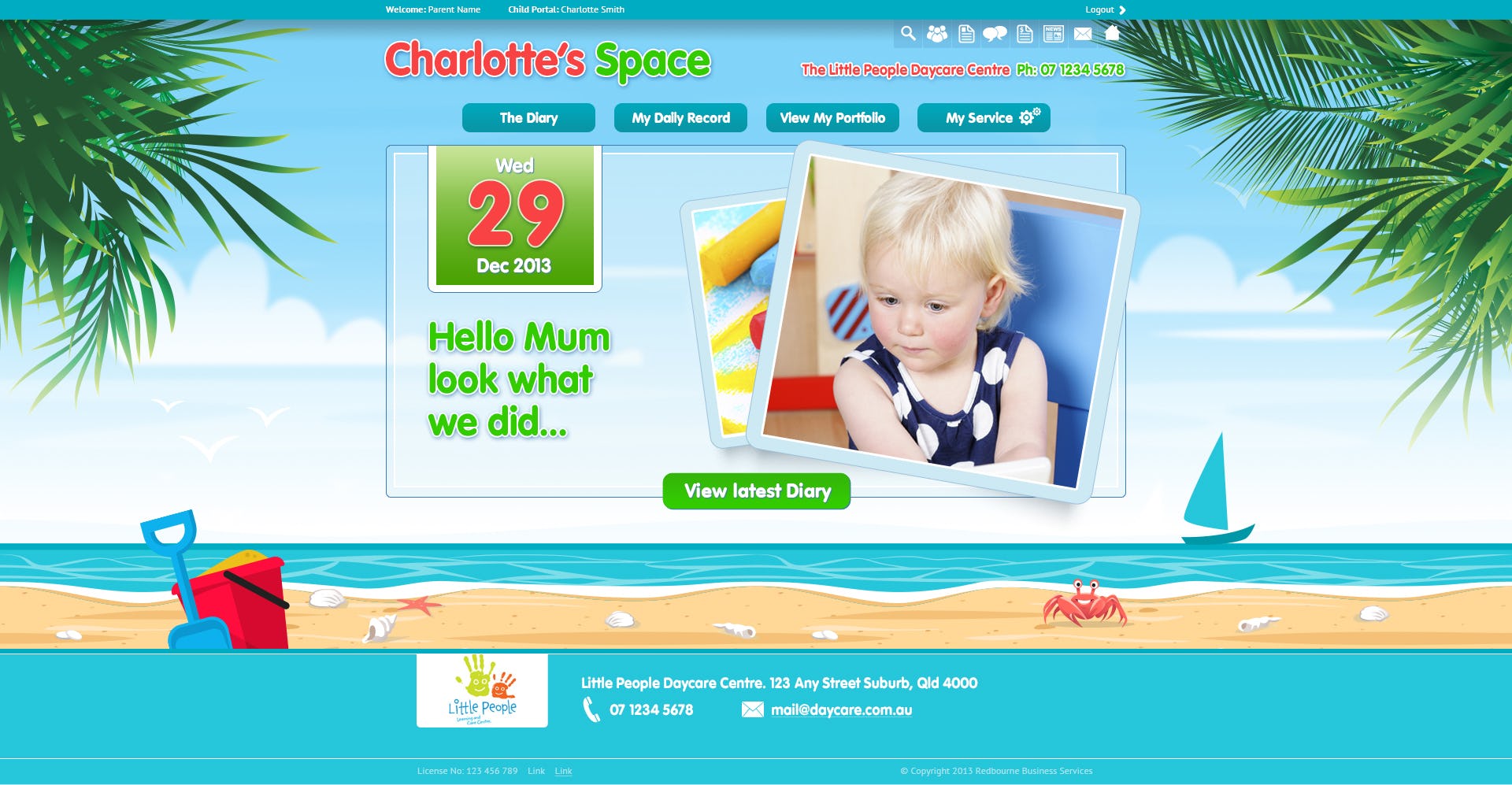 Child Care Central Software - 5