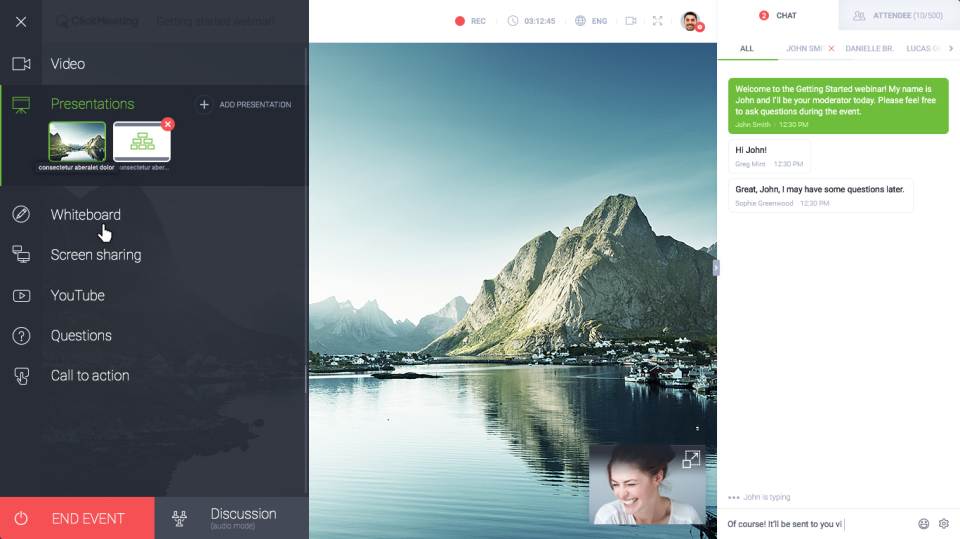 ClickMeeting Software - 1