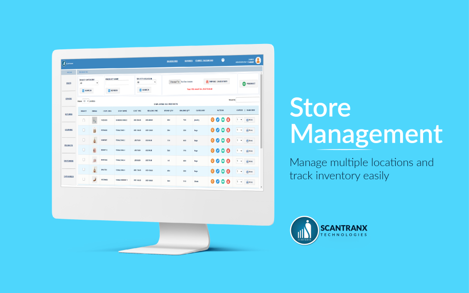 Scantranx POS Software - 3