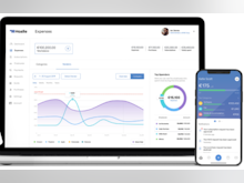 Haslle Software - Haslle expense tracking dashboard with mobile app