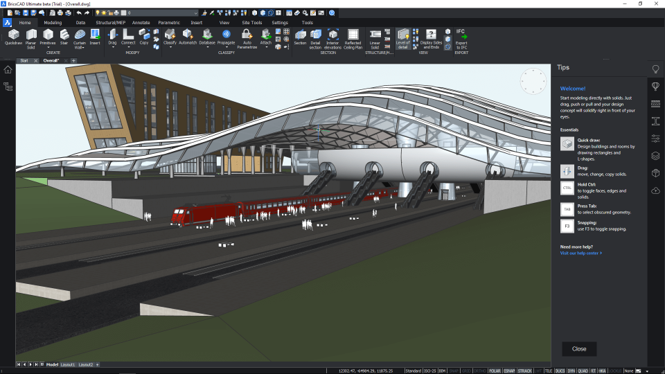 BricsCad Ultimate 23.2.06.1 download the new
