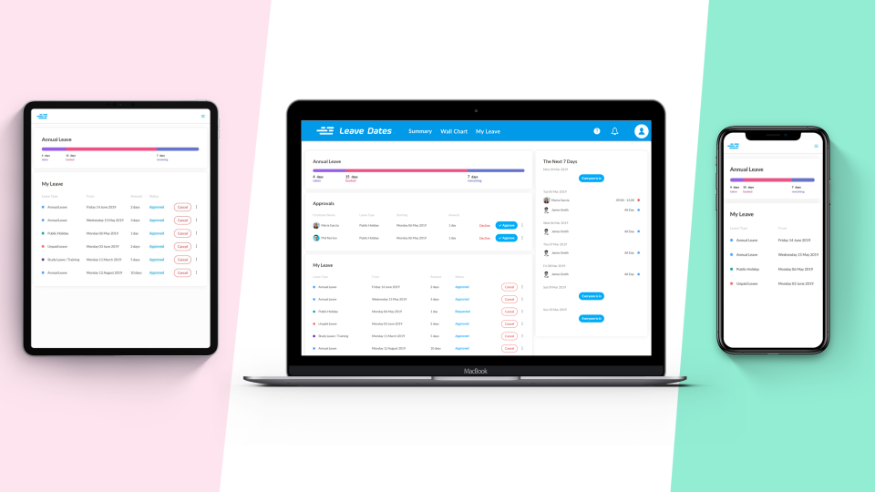 Leave Dates Software - 4