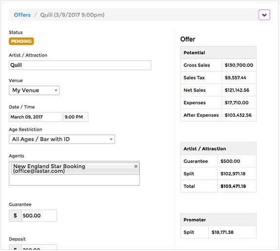 HoldMyTicket offers and settlements