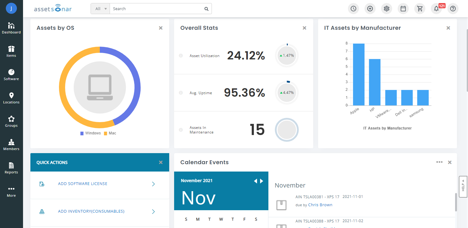 AssetSonar Software - 1