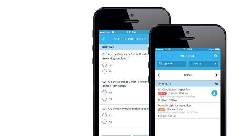 Digitalized forms to eliminate paperwork