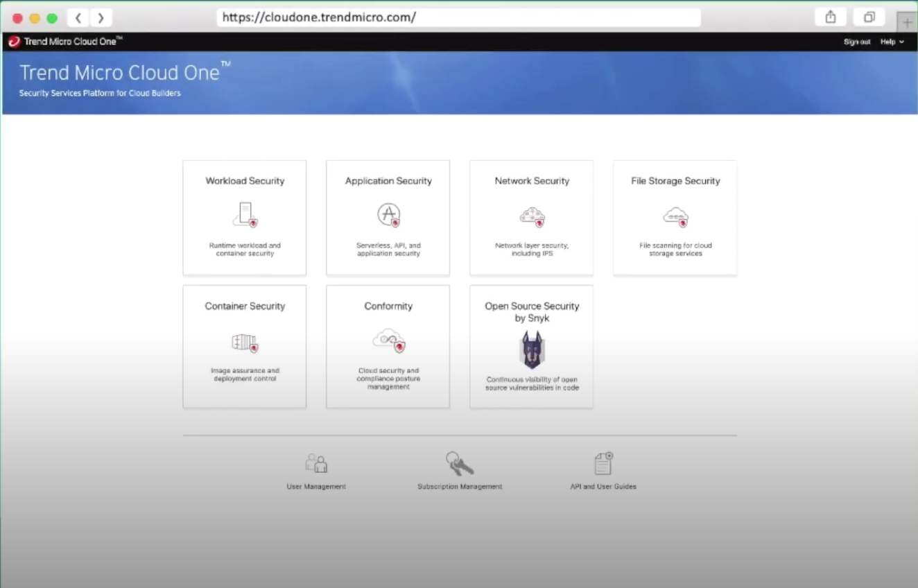 Trend Micro Cloud One Logiciel - 2