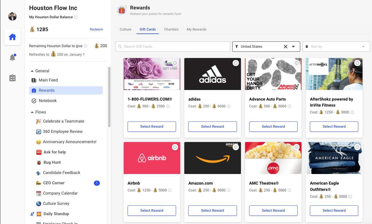 Assembly Software - Rewards