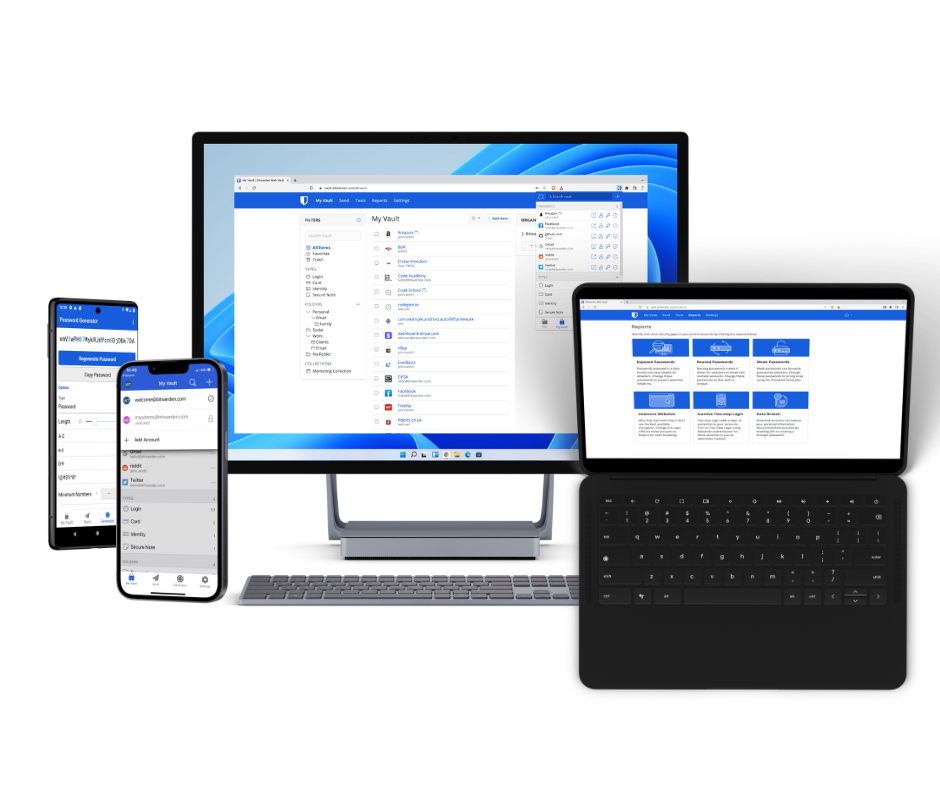 Bitwarden Software - Bitwarden is the most trusted open-source cross-platform password manager that can be used at home, on the go, or at work.