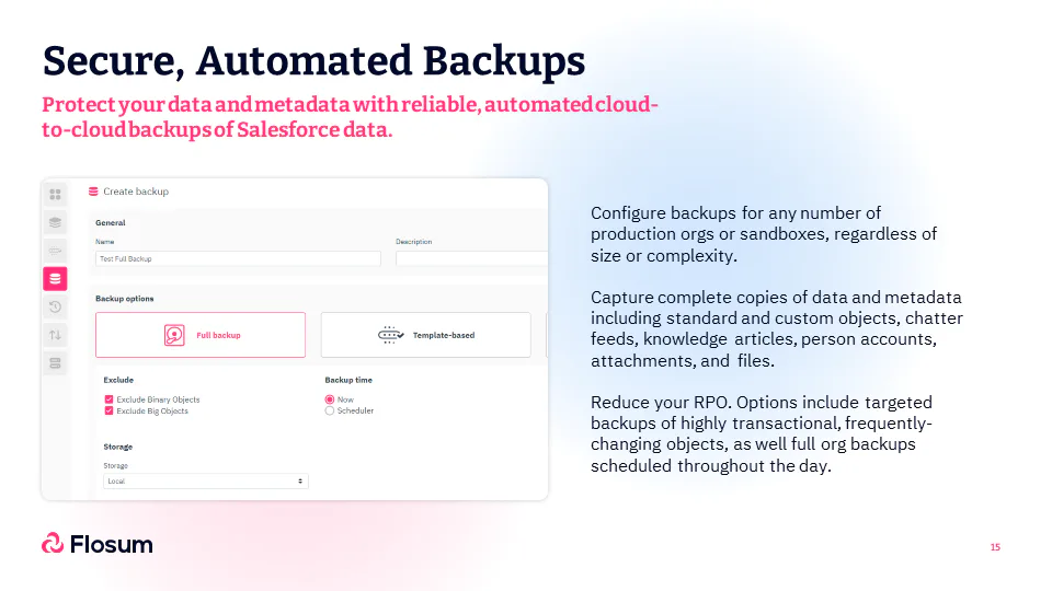 Flosum backup solution reviews pricing demos softwareadvice au
