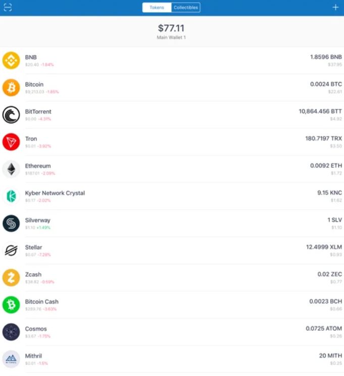 Trust Wallet store cryptocurrency