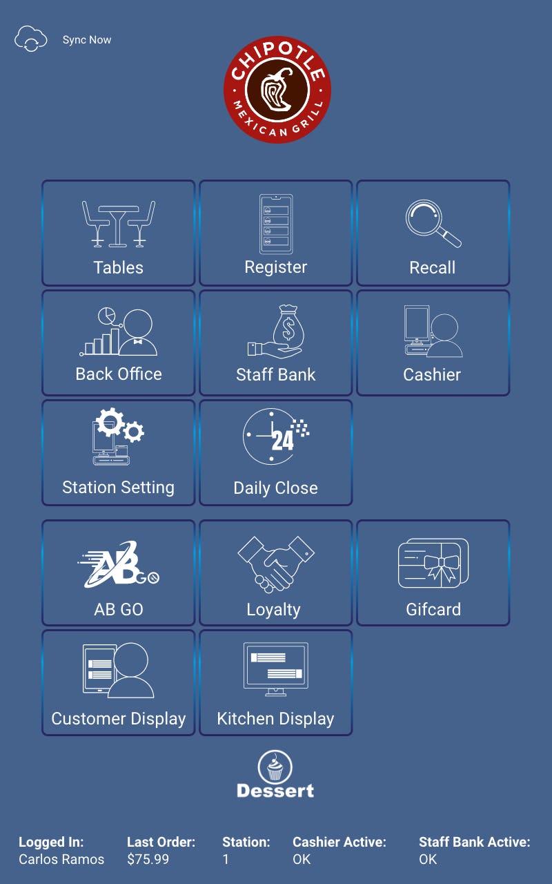 POS Menu