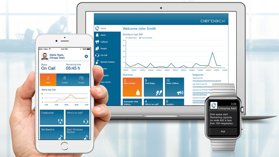 DERDACK Enterprise Alert Software - 1