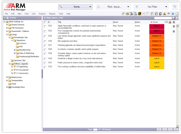 Active Risk Manager Reviews, Demo & Pricing - 2022