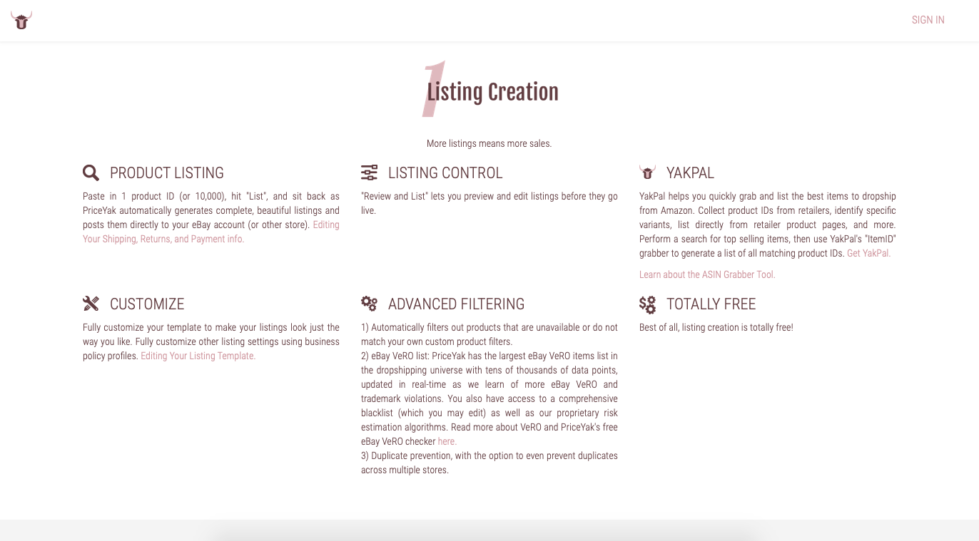 PriceYak screenshot: PriceYak Auto Ordering