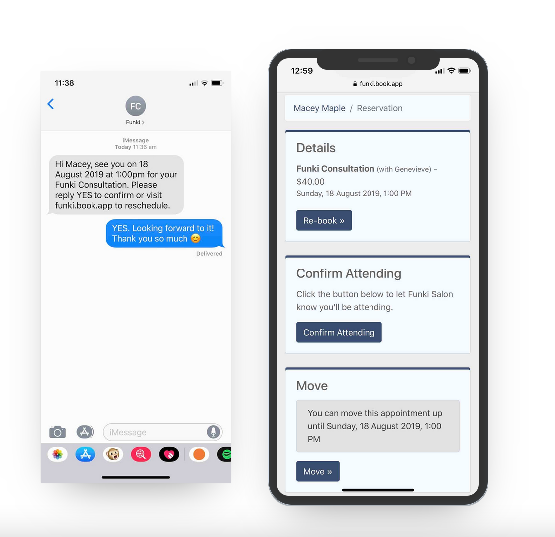 Ovatu Software - SMS & Email Reminders - Eliminate No-Shows
